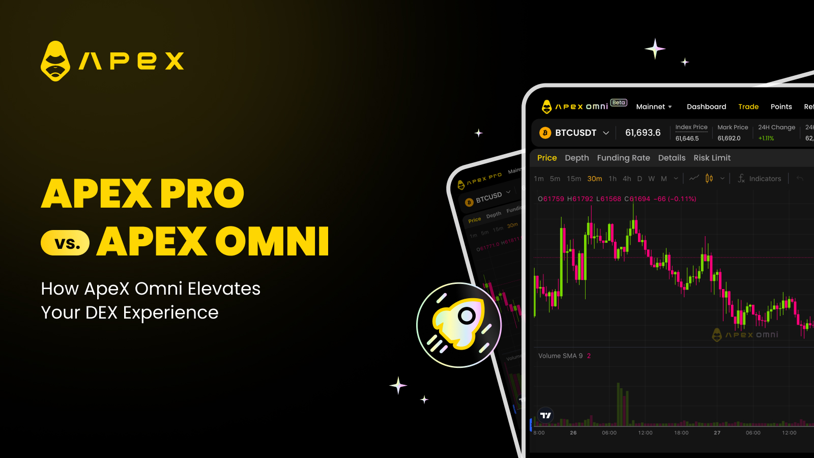 Upgrade Your DEX Trading Game ApeX Omni Vs ApeX Pro ApeX DEX