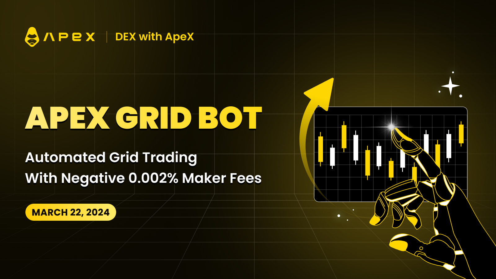 Турнир ApeX Grid Bot — Соревнуйтесь за награды в 10,000 USDT, получите  отрицательные 0,002% комиссии - ApeX (DEX)